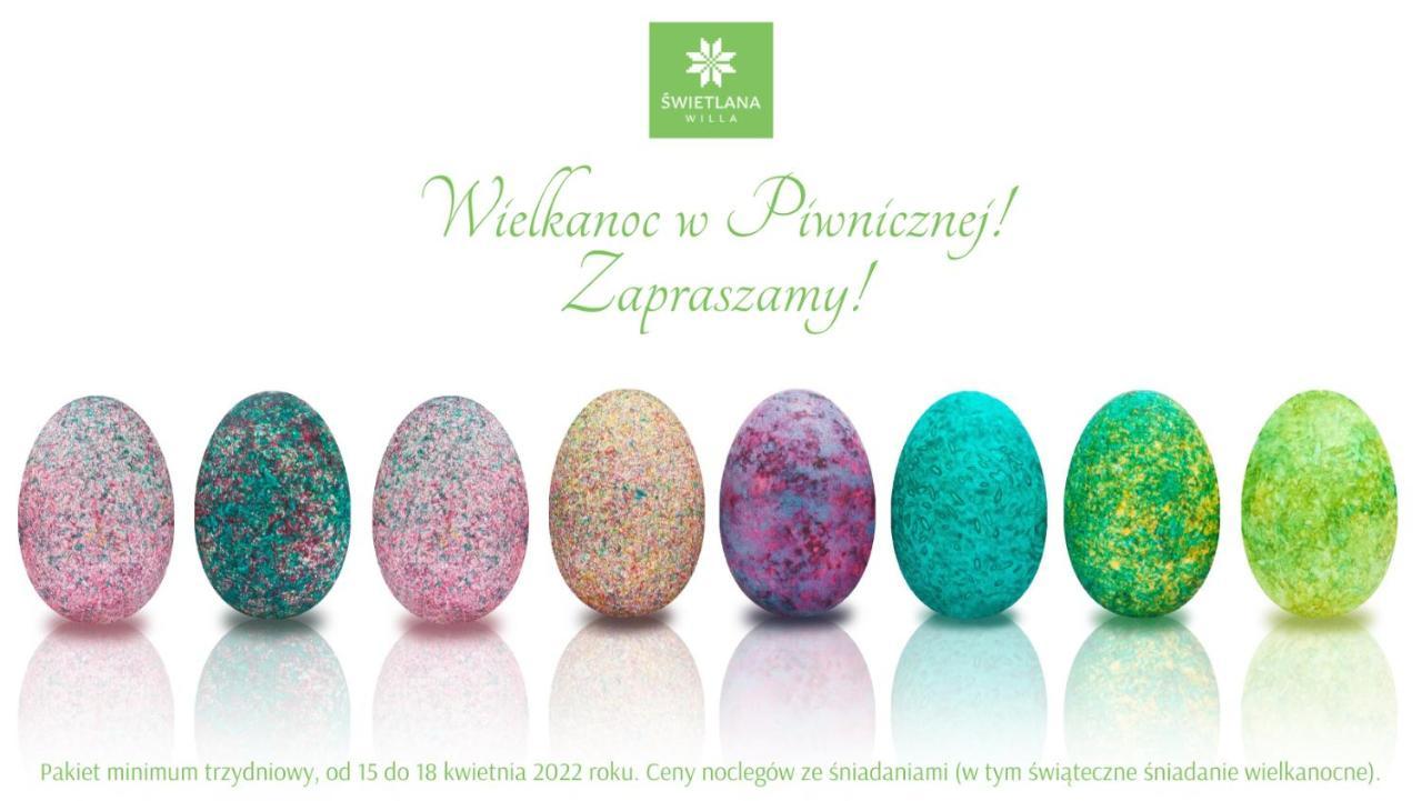 Willa Swietlana Piwniczna-Zdroj Exteriör bild